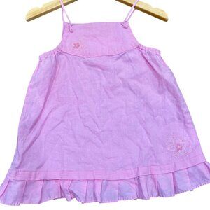 Vintage Carter's Baby Girls Pink Sundress - 9 months